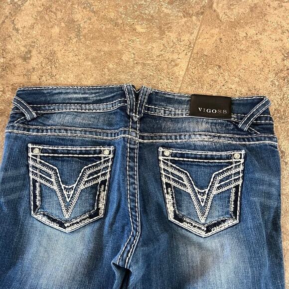 VIGOSS Chelsea 9/10 capri, denim jeans - Picture 1 of 11